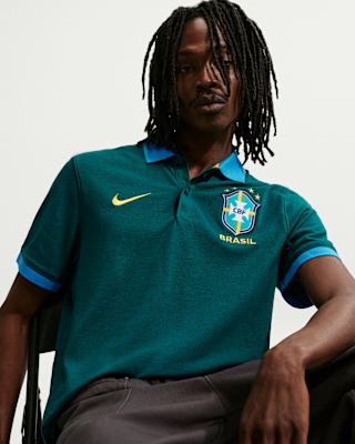NIKE公式】ブラジル ザ ナイキ ポロ メンズ ナイキ Dri-FIT サッカー